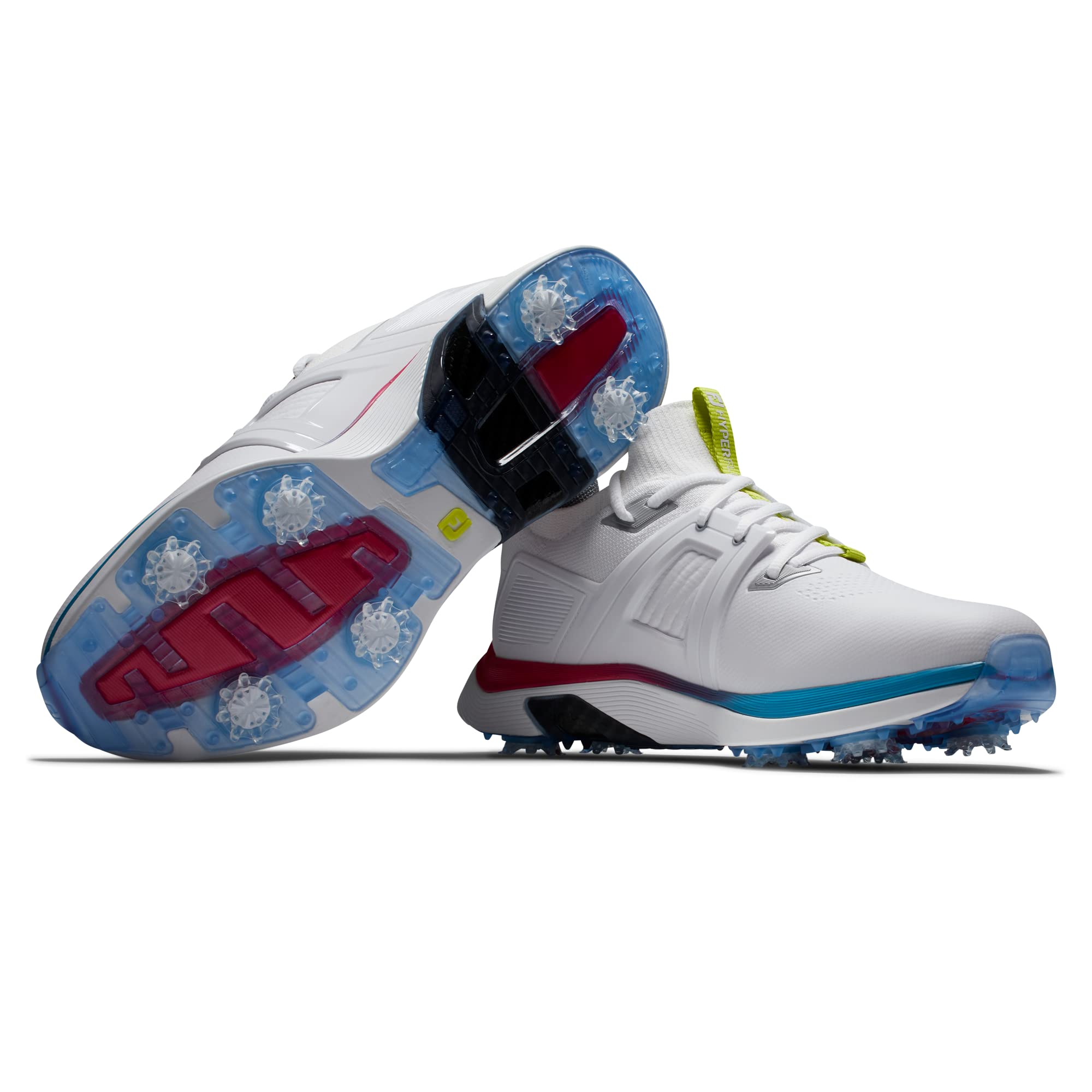 FootJoy Men's Hyperflex Carbon Golf Shoes – Lightweight & Waterproof Spiked Golf Shoes for Men – Perfect for Walking the Course & Enhancing Performance