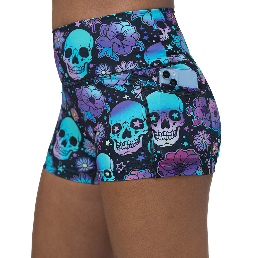 Eternal Spring Women's Casual Shorts - Comfortable High Waist Summer Shorts for Outdoor Activities, Yoga, and Travel