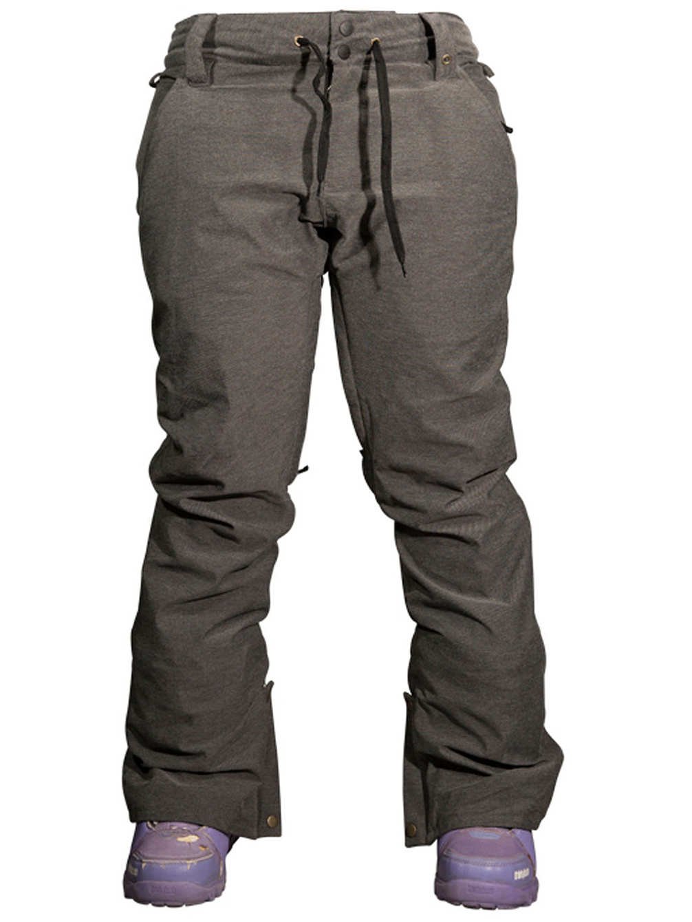 NEFF Juniors Wendy Women's Pants - High Waisted Casual Trousers for Everyday Wear, Work & Outfits