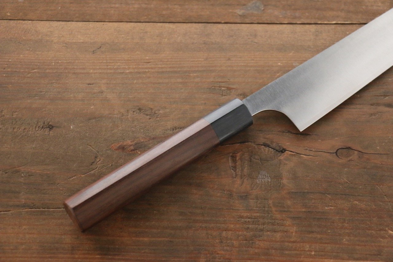 Premium Seisuke SG2 Sujihiki 240mm Japanese Knife with Exotic Shitan Handle - Perfect for Slicing Sashimi, Roasts & Delicate Meats