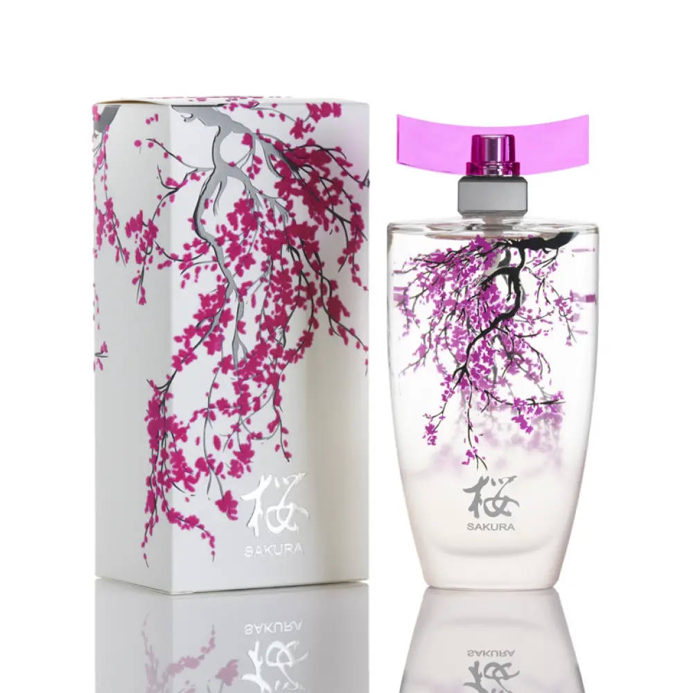 Sakura Eau de Parfum 100ml for Women - Floral & Fresh Fragrance - Perfect for Daily Wear, Date Nights & Special Occasions