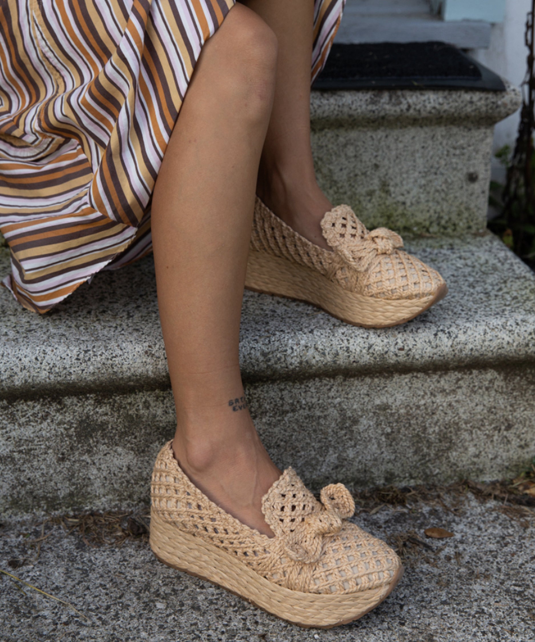 JAKA SNEAKERS LT NATURAL RAFFIA - Comfortable Women's Casual Shoes for Summer | Perfect for Beach, Travel & Everyday Wear