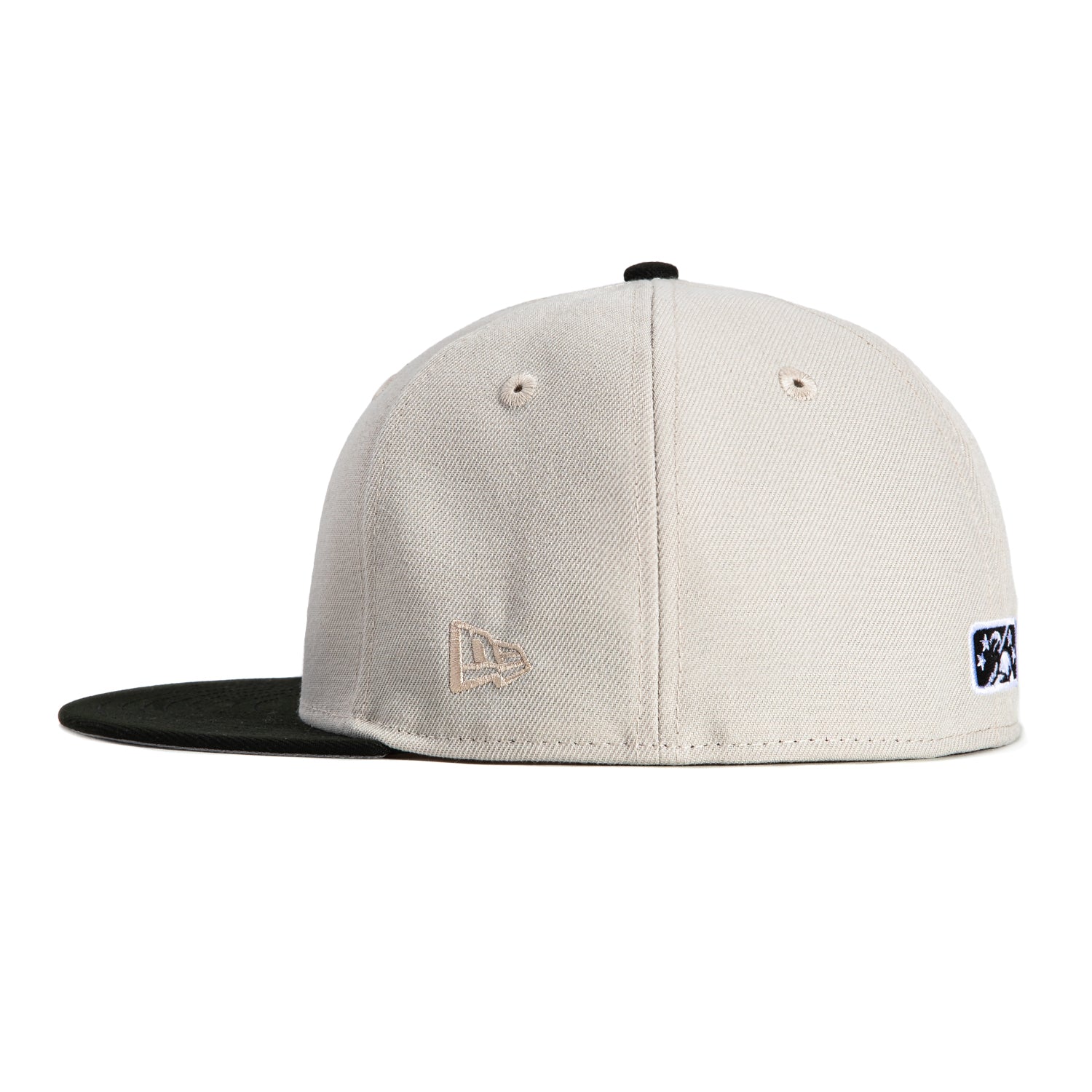 New Era 59Fifty San Jose Giants Baseball Cap - Adjustable Stone & Black Snapback Hat for Men | Official MLB Team Merchandise | Perfect for Baseball Games, Fan Collections & Streetwear Fashion