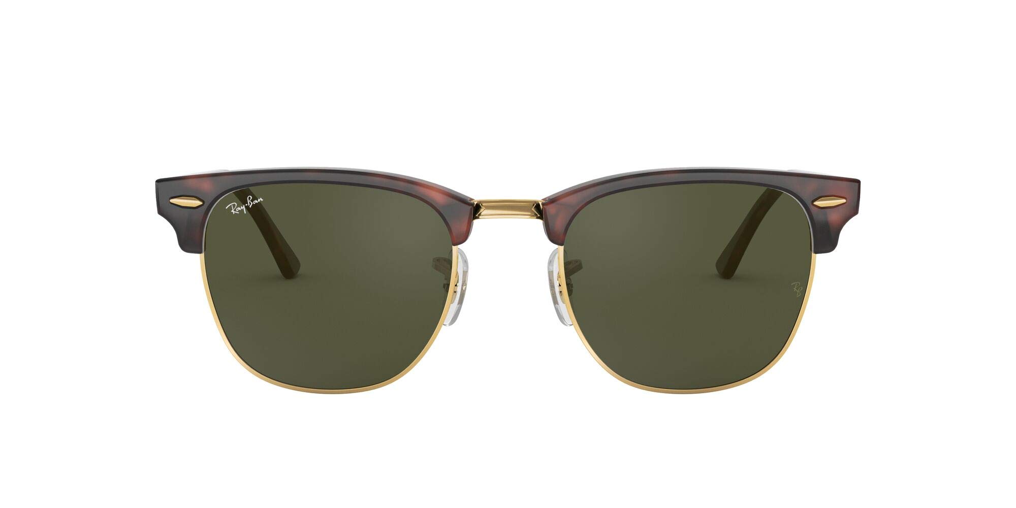 Ray-Ban RB3016 Clubmaster Square Sunglasses – Classic Retro Style, UV Protection, Lightweight Frame – Perfect for Driving, Travel & Fashion Accessories