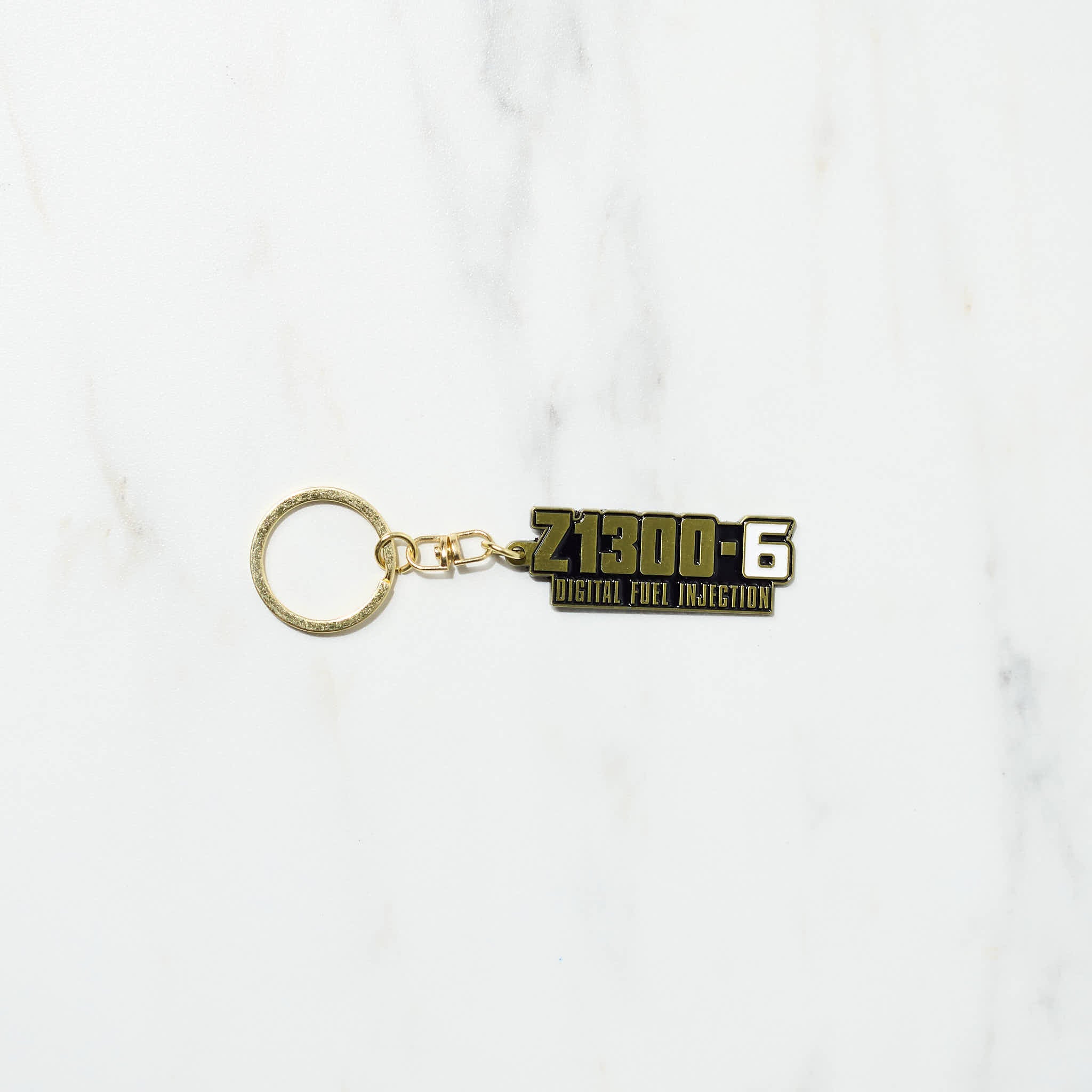 Kawasaki Motorcycle Emblem Metal Keychain - Authentic Gacha Capsule Toy Vol.3 - Perfect for Motorcycle Enthusiasts & Collectors - Great Gift for Riders & Kawasaki Fans