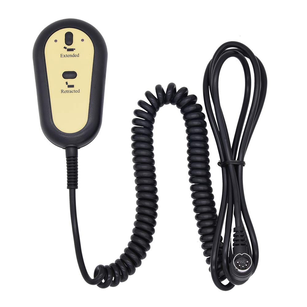 Fromann 2 Button Remote Hand Control with 5 Pin Plug - Replacement for Power Recliner Lift Chairs - Easy Operation for Elderly & Disabled Users at Home