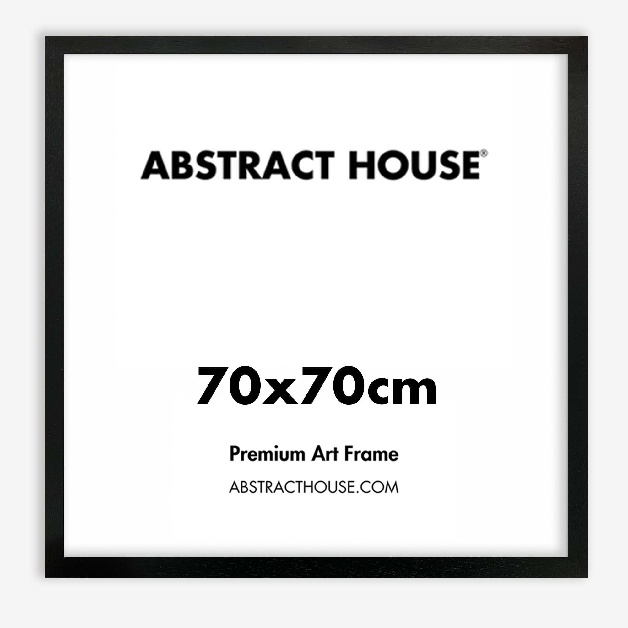 70 x 70 cm Wooden Picture Frame - Premium Solid Wood Square Photo Frame for Wall Display, Home Decor, and Artwork (Perfect for Living Room, Bedroom, Office)