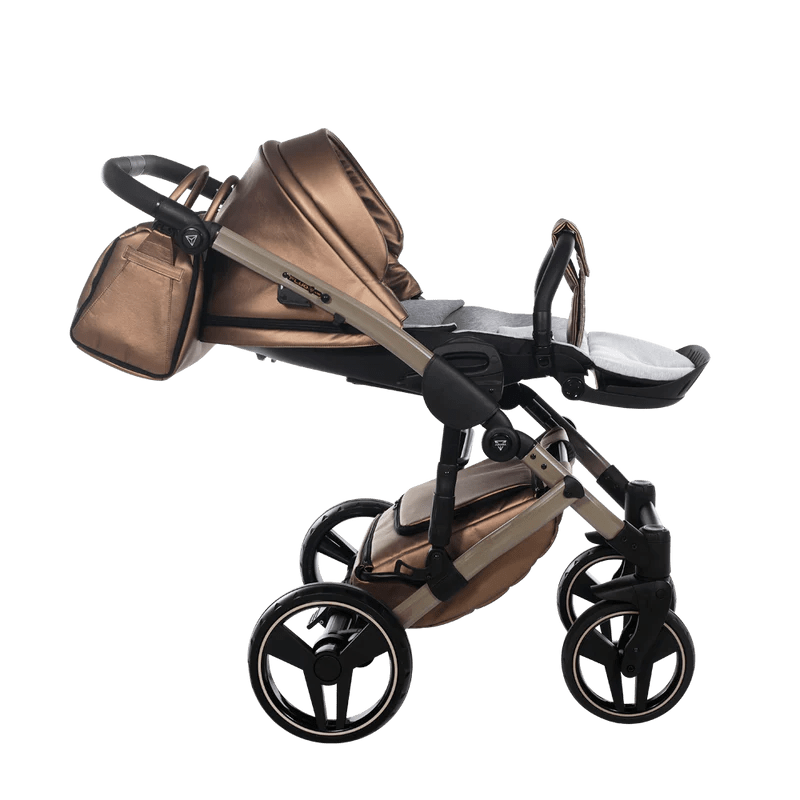 Junama Pilot Pram Stroller - Lightweight Baby Stroller with Adjustable Canopy & Storage Basket | Perfect for Travel, Shopping & Daily Walks