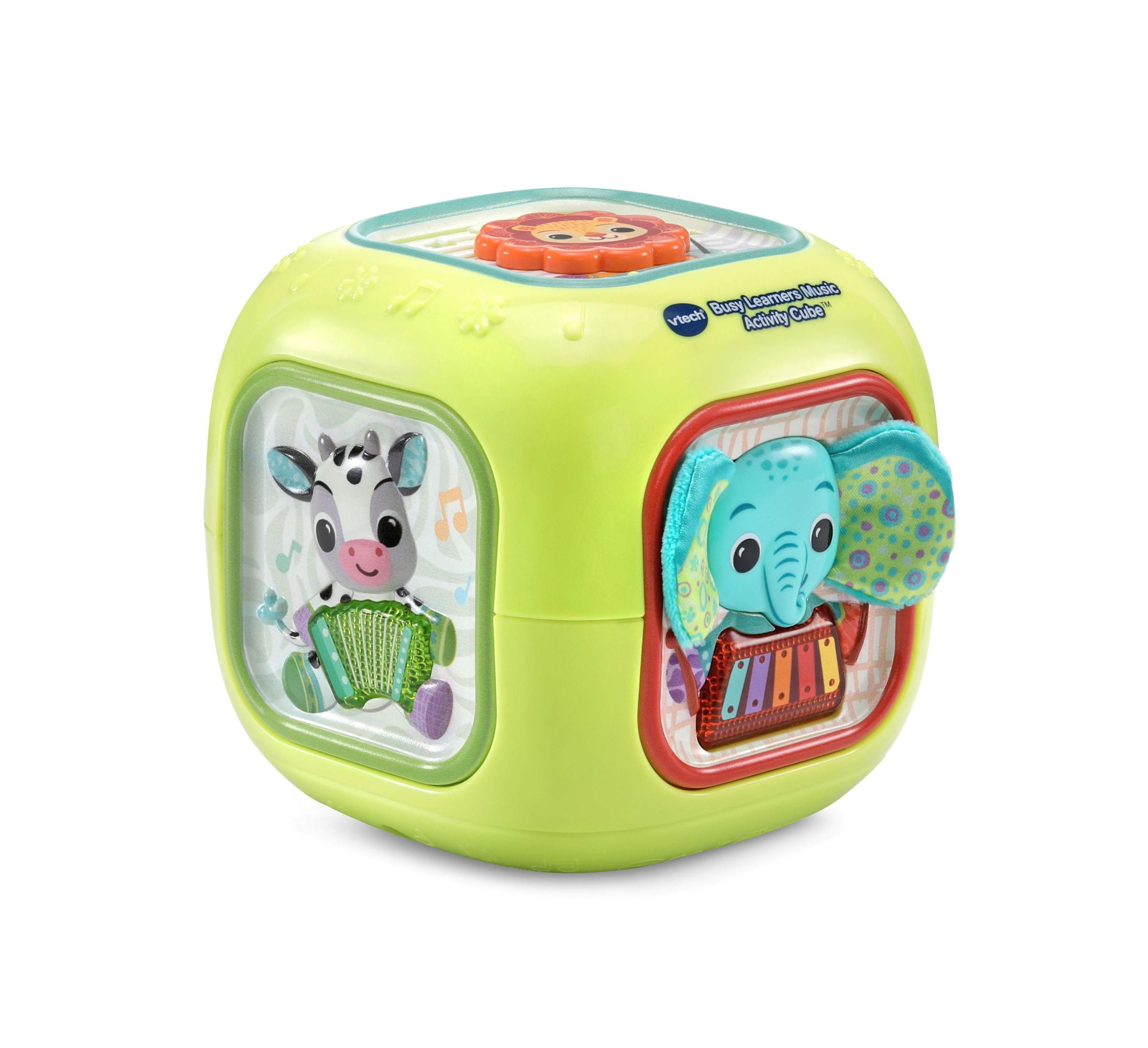 BSYLRNS Musical Animal Activity Cube - Interactive Baby Toy with Lights & Sounds for Early Learning - Perfect for Playtime, Toddler Development & Sensory Stimulation