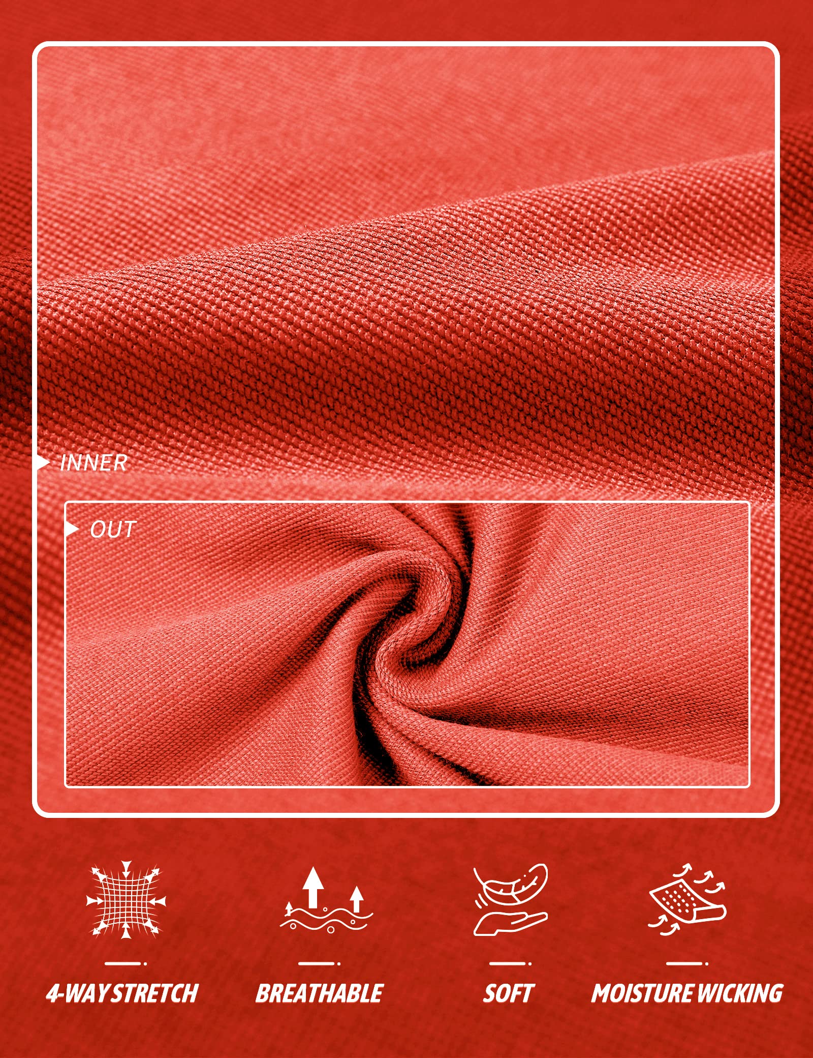 Pioneer Camp Men's 5 Inch Inseam Sweat Shorts - Athletic Gym Workout & Casual Cotton Running Shorts - Perfect for Lounge, Pajama & Outdoor Activities