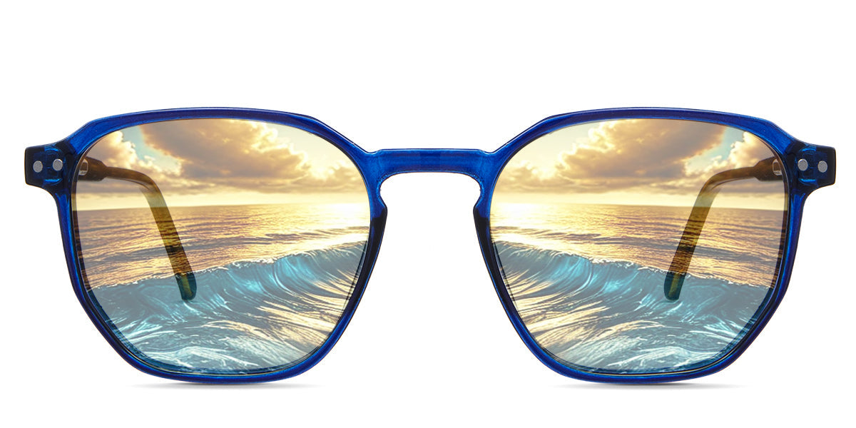 Finn Men's Prescription Tinted Glasses - Stylish & Functional Eyewear for Work, Driving, and Outdoor Activities
