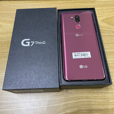 LG G7 ThinQ LM-G710ULM 64GB GSM Unlocked Smartphone - Global Version, Water Resistant, Hi-Fi Quad DAC - Perfect for Travel, Business & Multimedia