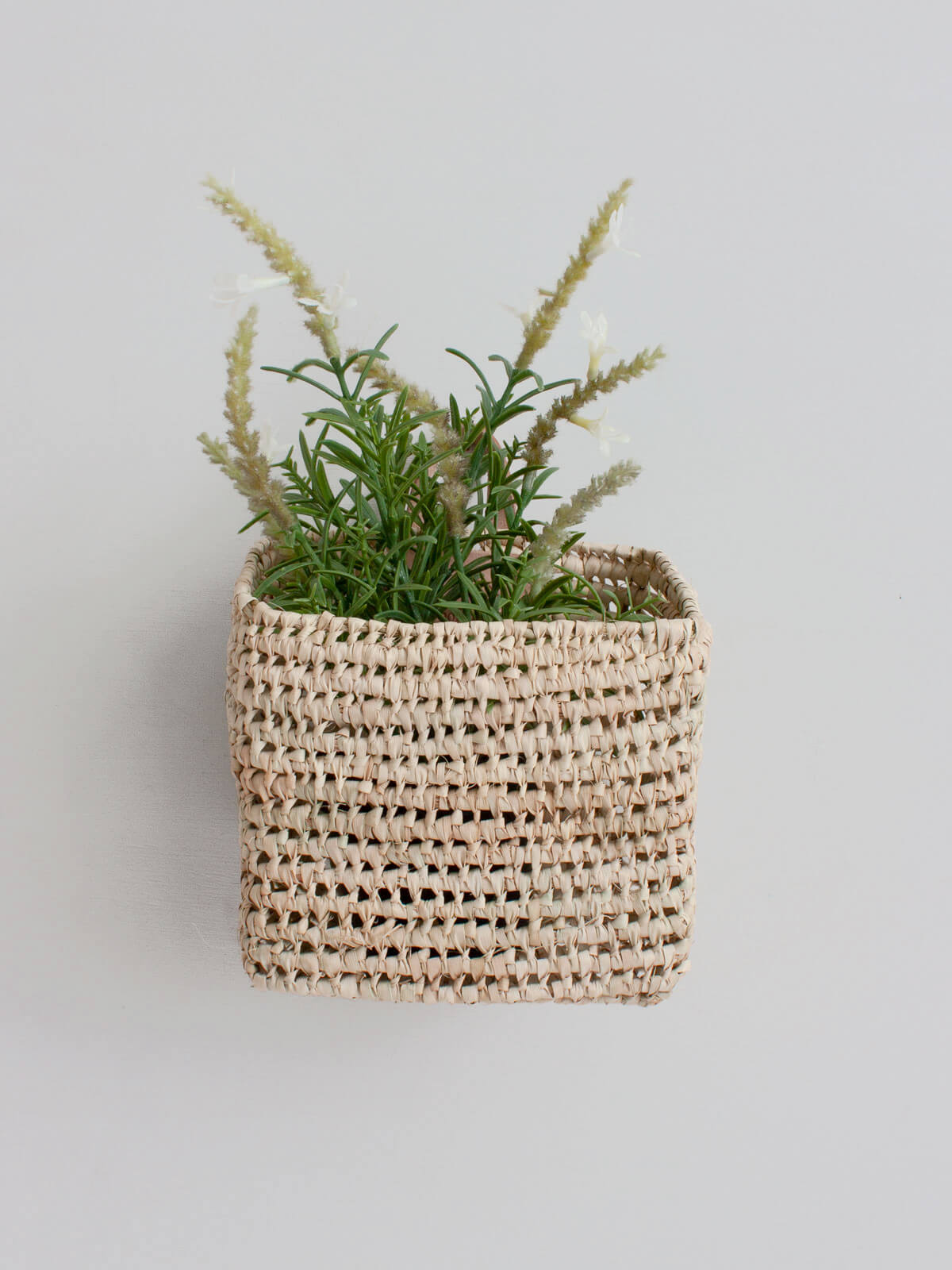 Mini Wall Baskets Set of 3 - Small Decorative Hanging Baskets for Bathroom, Kitchen, Office Organization - Perfect for Storage, Decor & Gift Ideas