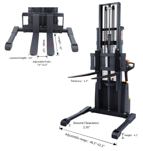 Apollolift A 3029 Full Electric Walkie Stacker - 177