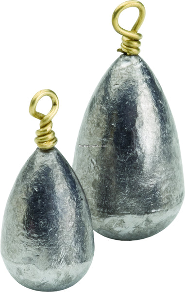 Bullet Weights Bass Casting Sinkers 1/2 oz (4-Pack) - Premium Fishing Sinkers for Bass, Walleye & Freshwater Fishing - Ideal for Texas Rig, Carolina Rig & Bottom Fishing Techniques