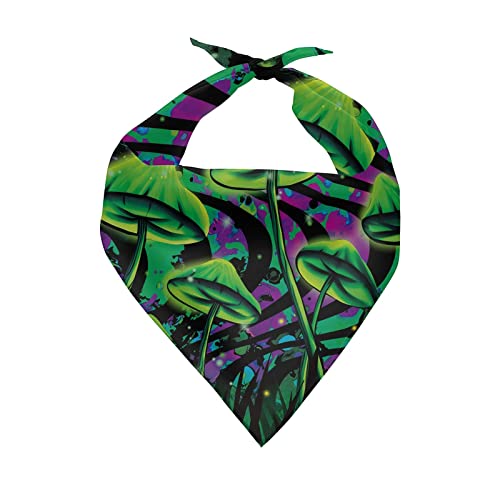 Green Abstract Mushroom