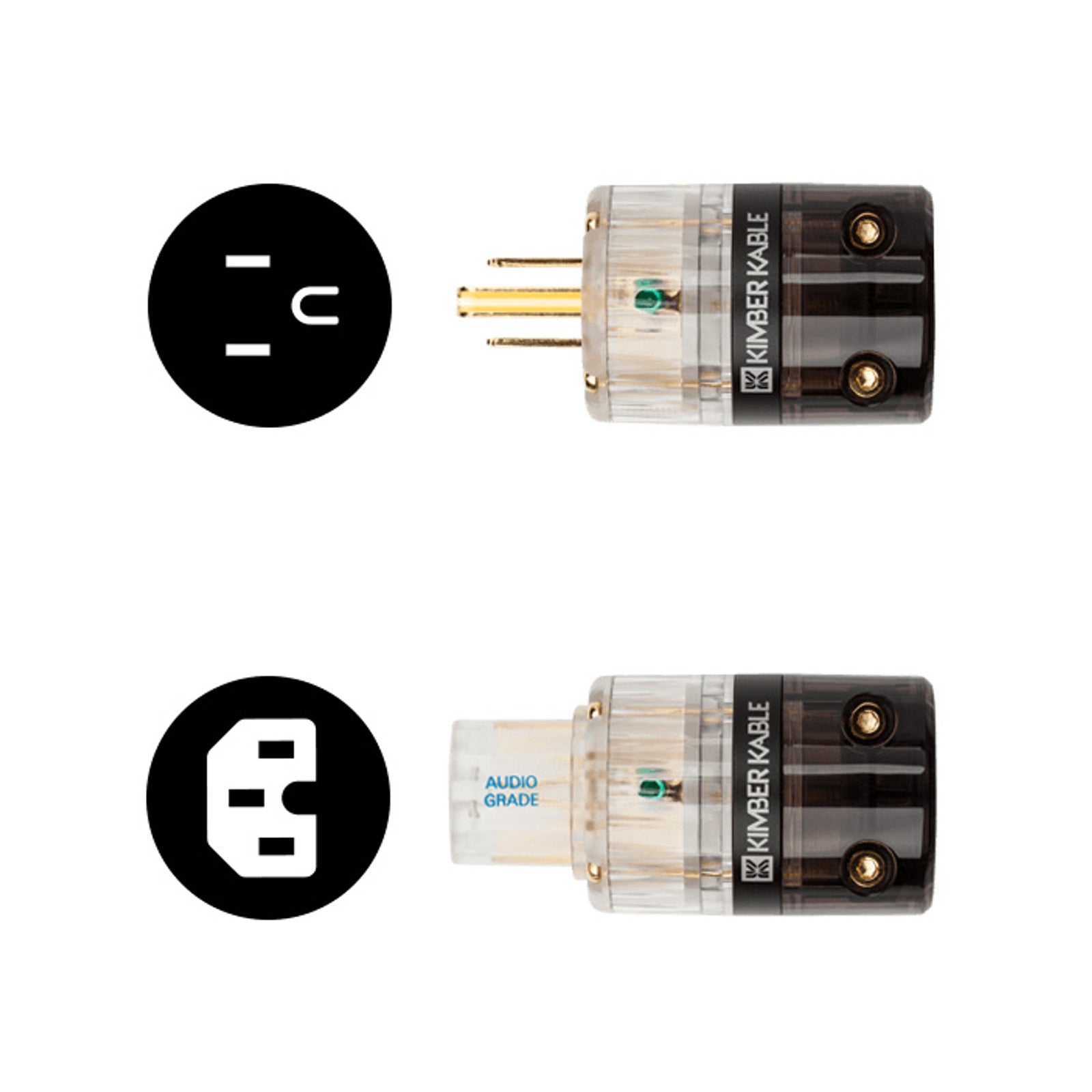 Kimber Kable PK10 Ascent Series High-End Power Cable for Audiophile Systems - Perfect for Home Theater & Hi-Fi Audio Setups