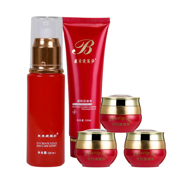 Hydrating Facial Skincare Set for Dry & Sensitive Skin - Daily Moisturizing Routine for Glowing Complexion | Perfect for Morning & Night Use