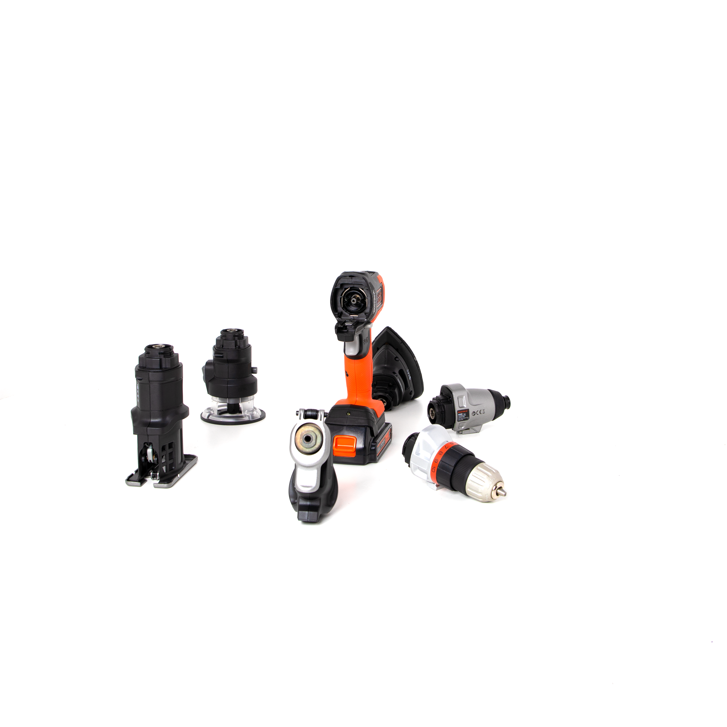 20V MAX* MATRIX™ Cordless Drill & Power Tool Combo Kit - 6 Piece Set with Lithium-Ion Battery for DIY Projects, Home Repairs & Construction Work