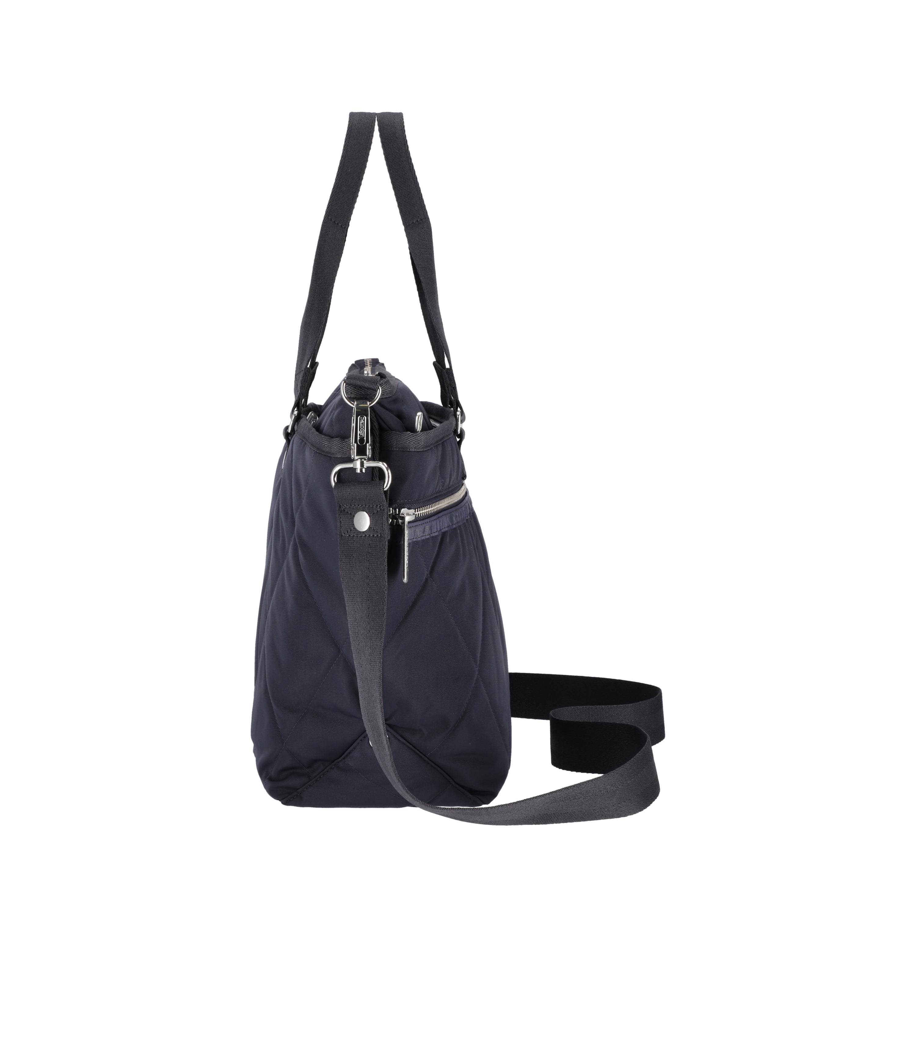 Quilted Zip Tote Bag for Women - Large Waterproof Travel Tote with Zipper Closure - Perfect for Work, Gym, Shopping & Weekend Getaways