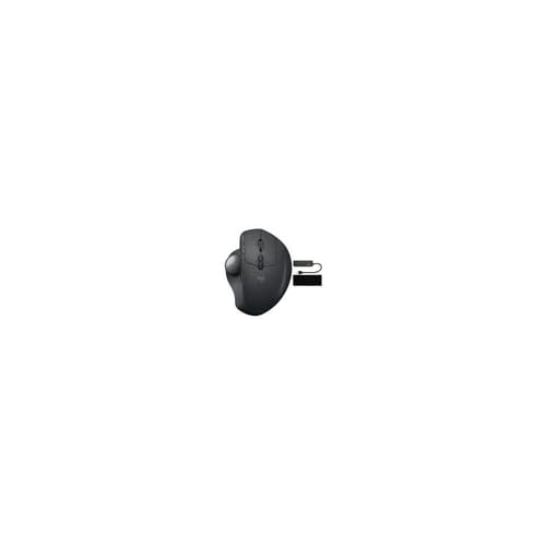 Logitech MX Ergo Wireless Trackball Mouse with Extended Mouse Pad & 4-Port USB 3.0 Hub Bundle - Ergonomic Design for Office, CAD Design, and Home Computing