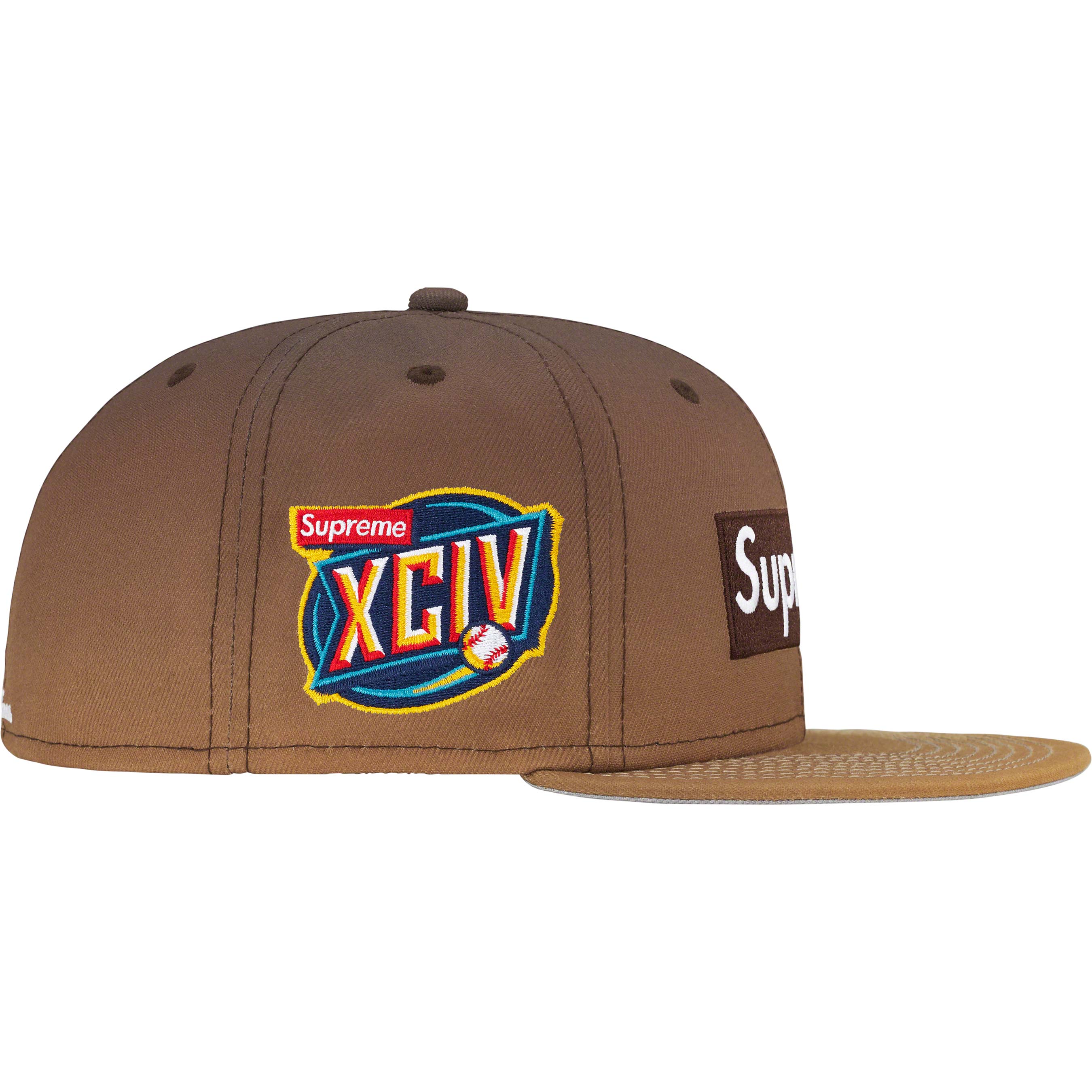 New Era Brown Gradient Box Logo Baseball Cap - Stylish & Trendy for Sports, Streetwear & Casual Outfits