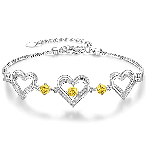 Sterling Silver with White Gold-11-Nov.