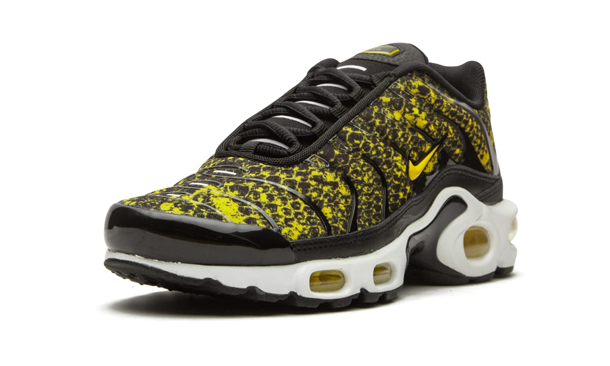 Nike Women's Air Max Plus Sneakers - Yellow Snakeskin Design - Running Shoes for Women - Size [Your Size] - Perfect for Gym, Jogging & Casual Wear