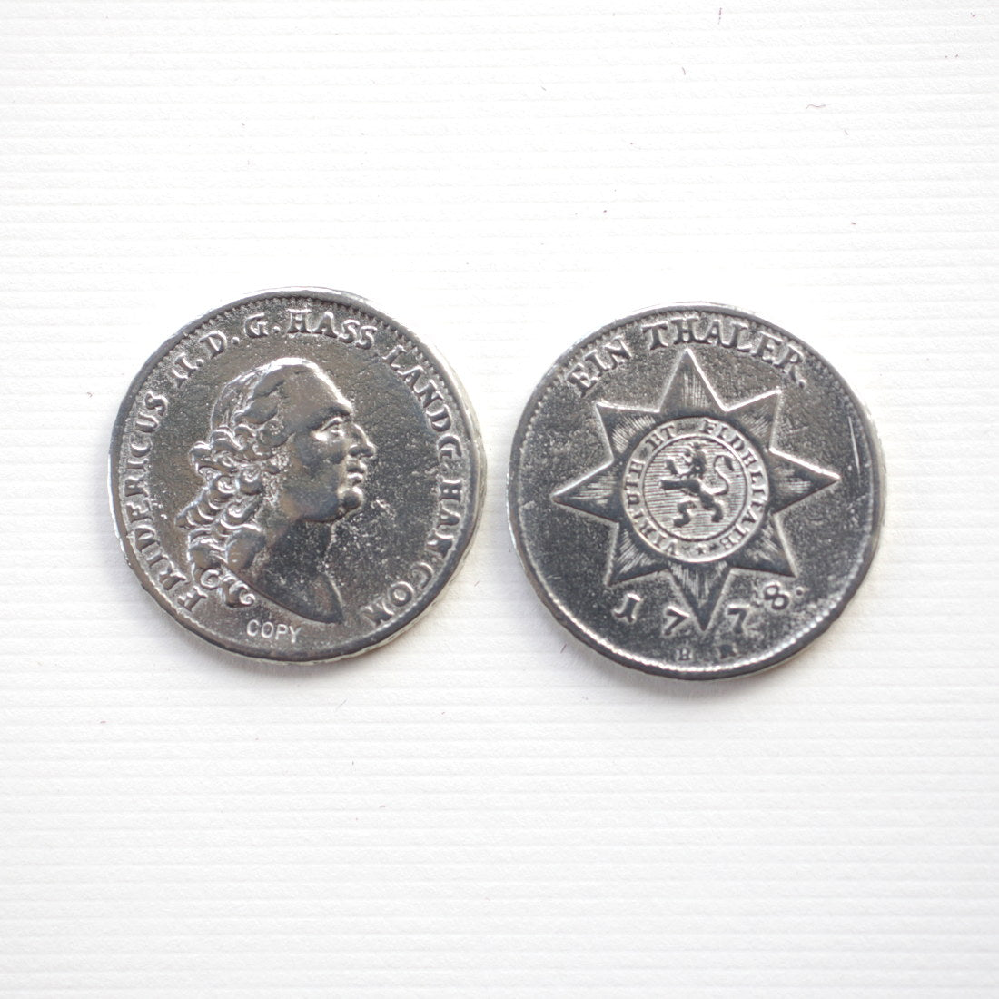 Authentic 1778 German Thaler Silver Coin - Rare Collectible Currency for History Buffs & Coin Collectors | Perfect for Display, Gifts & Investment