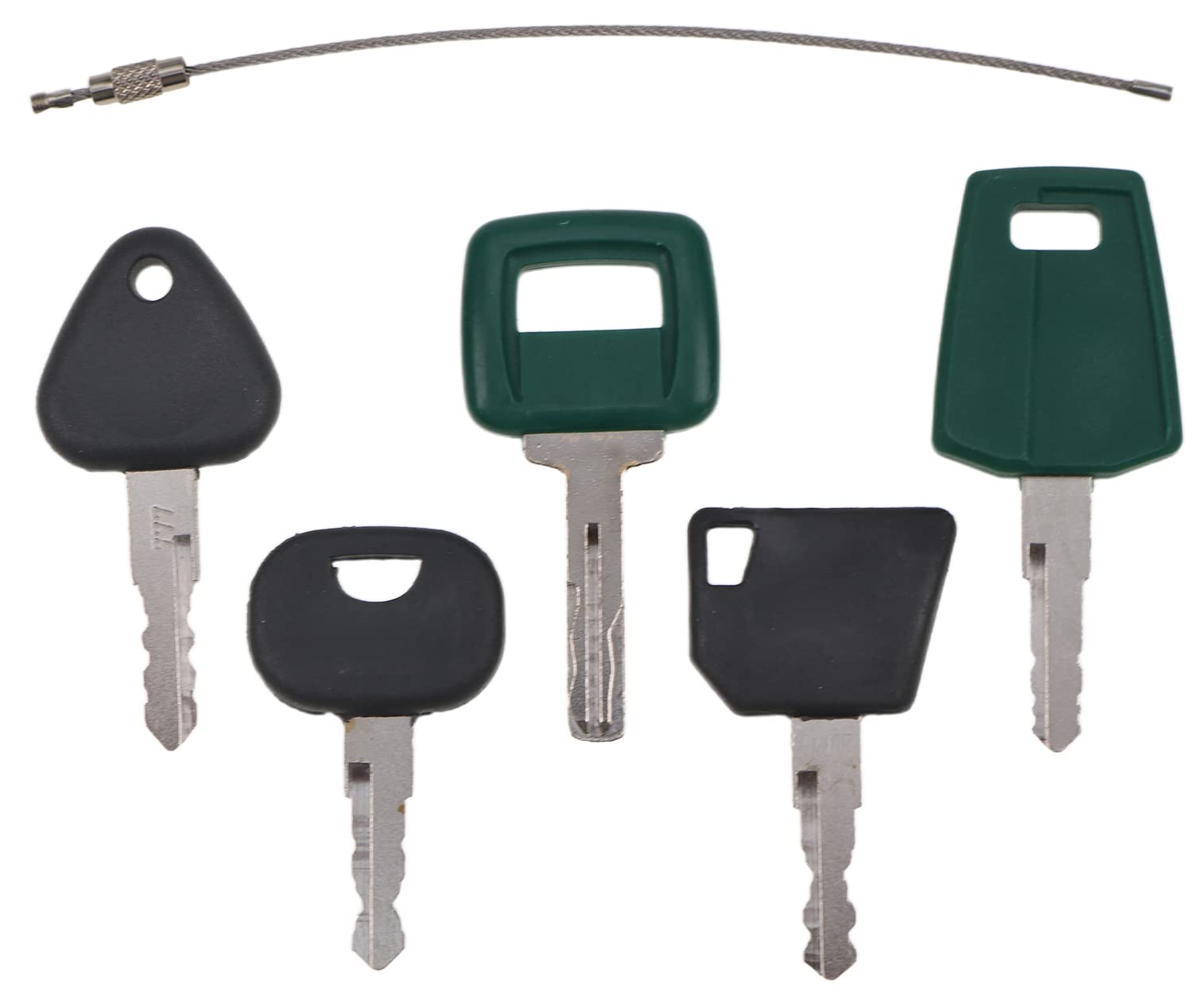 Volvo Excavator Key Set - Heavy Equipment Ignition Keys for Loaders & Trucks | Durable Laser Cut Keys