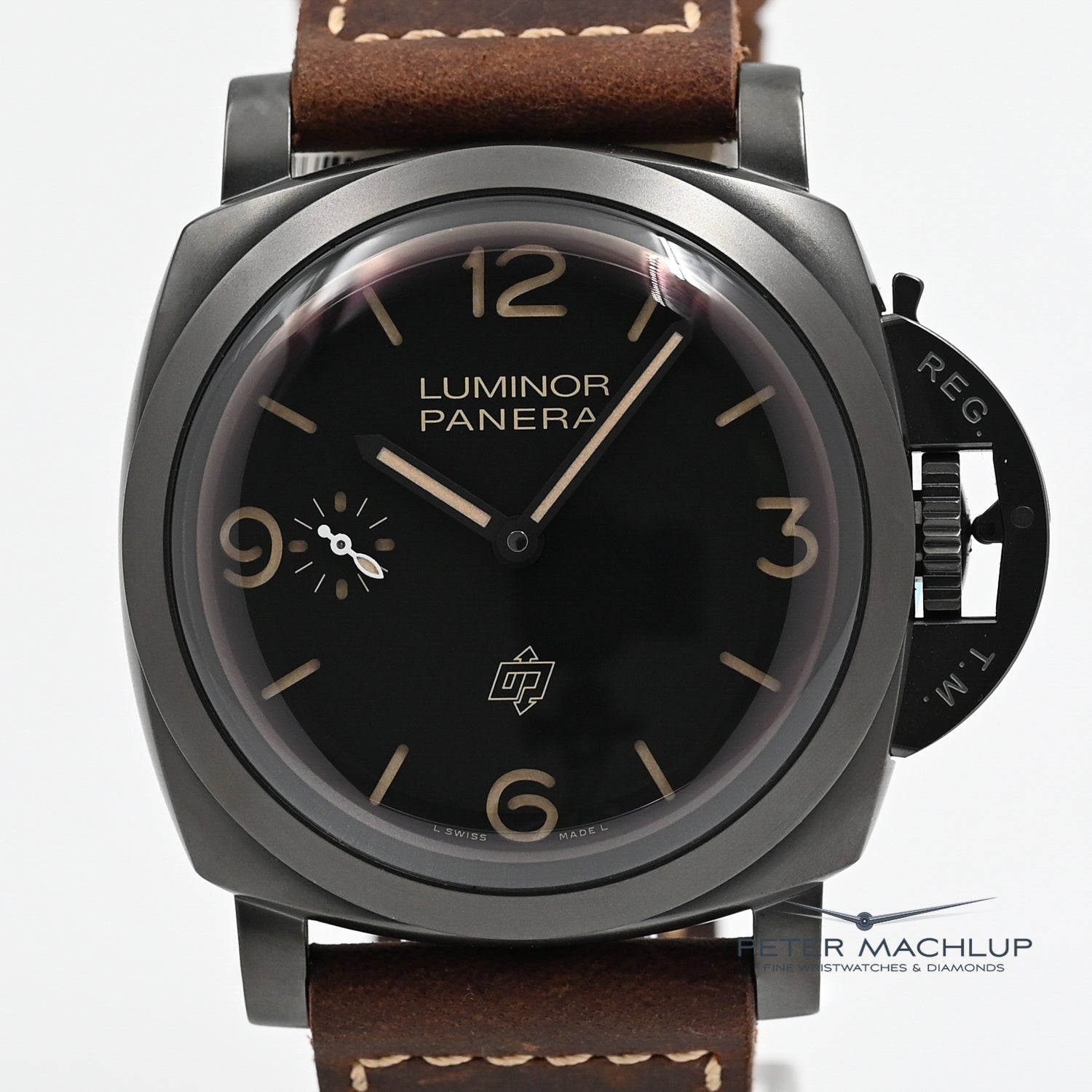 Panerai Luminor 1950 3-Day Automatic Titanium DLC Men's Watch - Luxury Dive Watch for Professional Diving & Formal Occasions