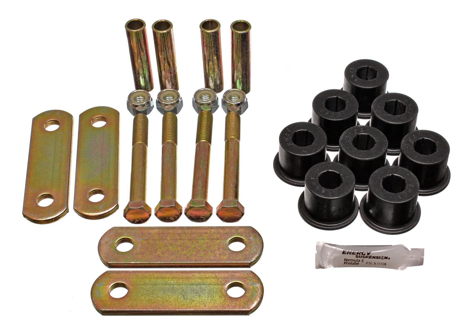 Energy Suspension 3.2137G Heavy Duty Polyurethane Shackle Set for GM Trucks & SUVs - Off-Road Suspension Upgrade for Smooth Ride & Durability