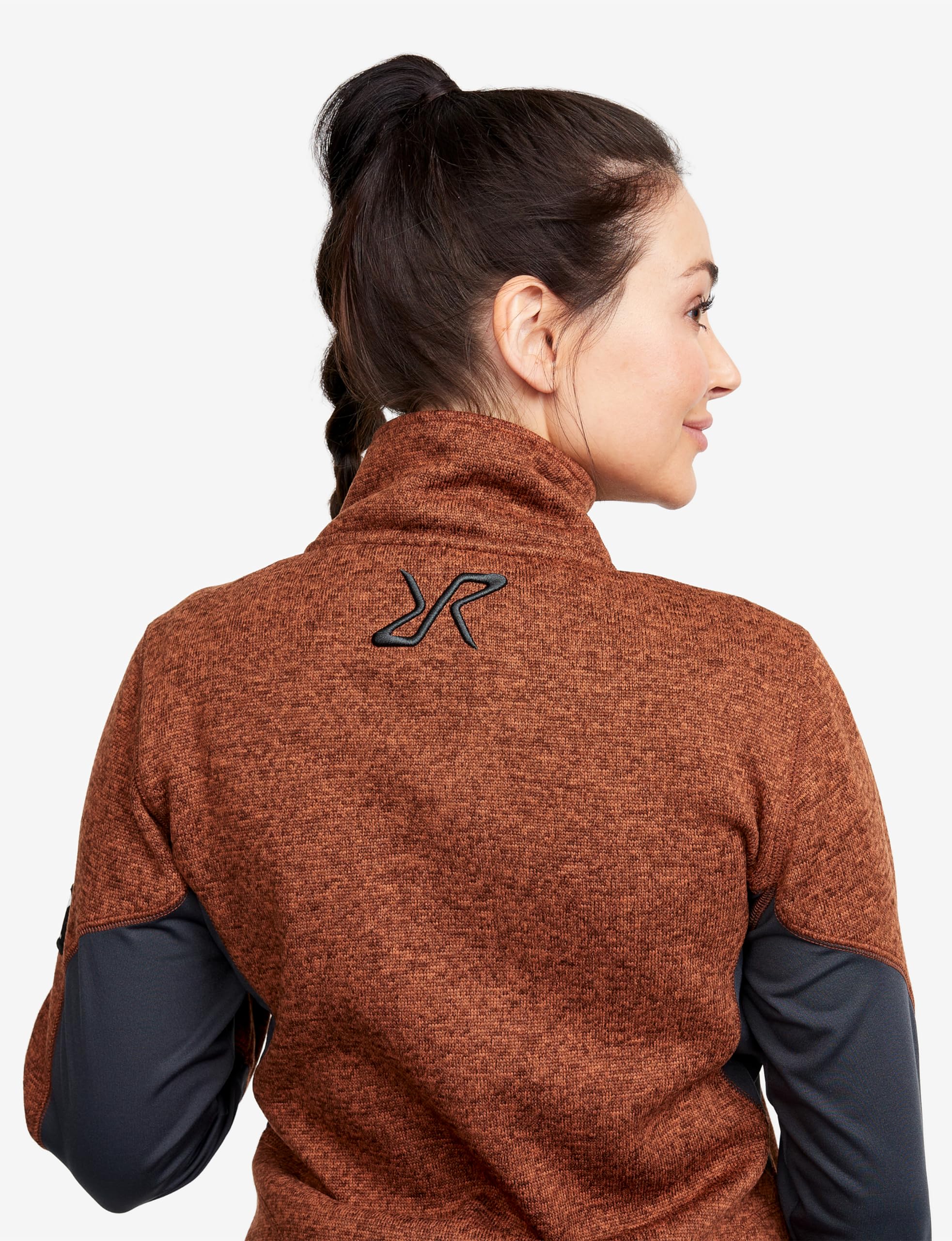 RevolutionRace Women's Fusion Fleece Jacket - Lightweight Warm Winter Outdoor Fleece for Hiking, Camping & Travel | Water-Resistant & Breathable Activewear for Women