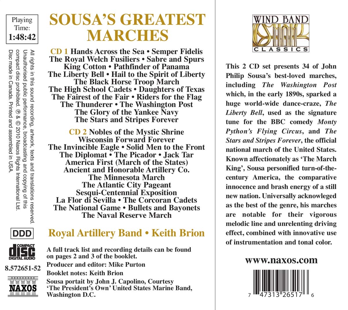 Best Sousa Marches Collection - The Liberty Bell & More | Classic American Marching Band Music for Parades, Ceremonies & Patriotic Events
