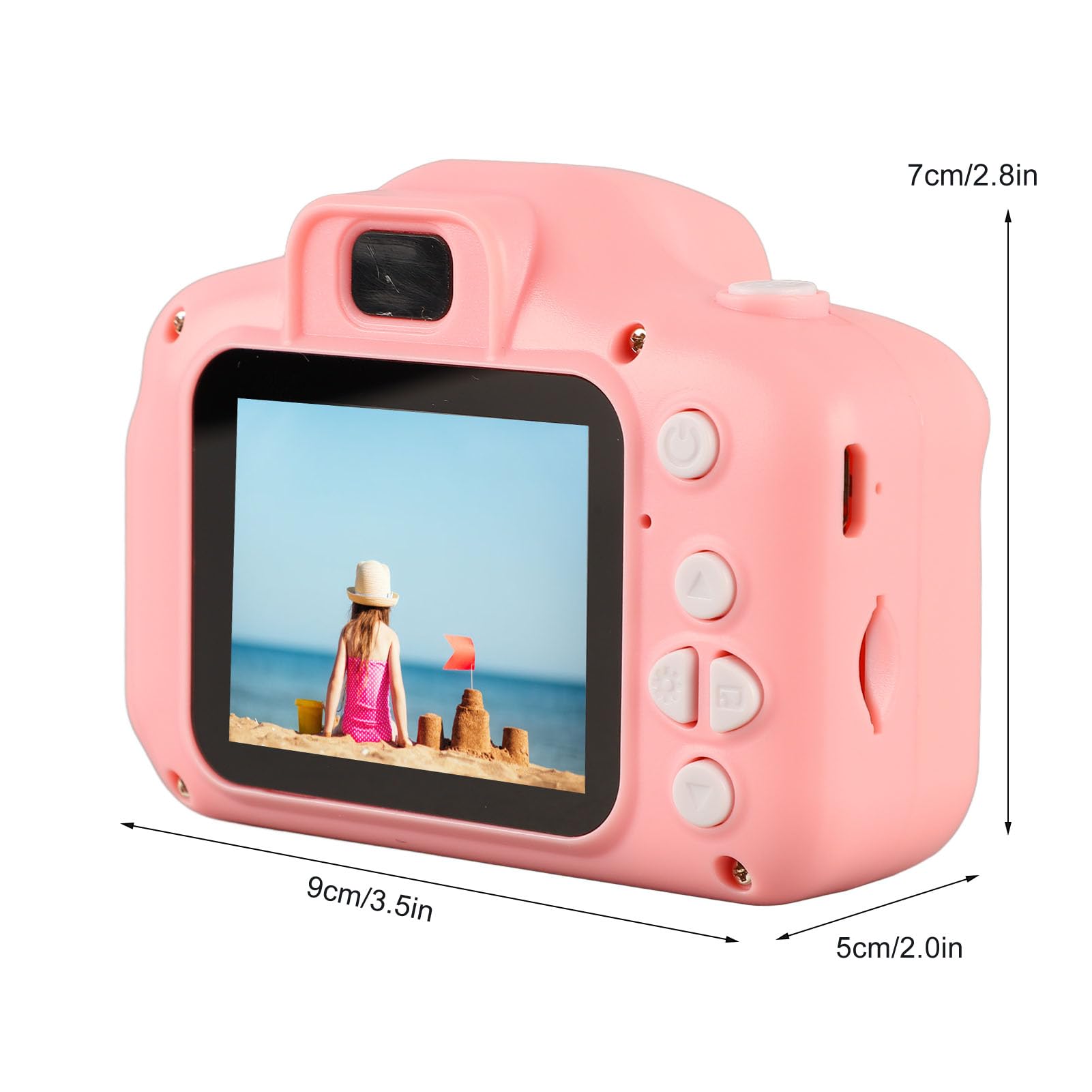 Kids Digital Camera Toy - HD Video Camera for Boys & Girls Ages 3-9 | Christmas & Birthday Gift for Toddlers | Perfect for Outdoor Adventures, Family Travel & Creative Play