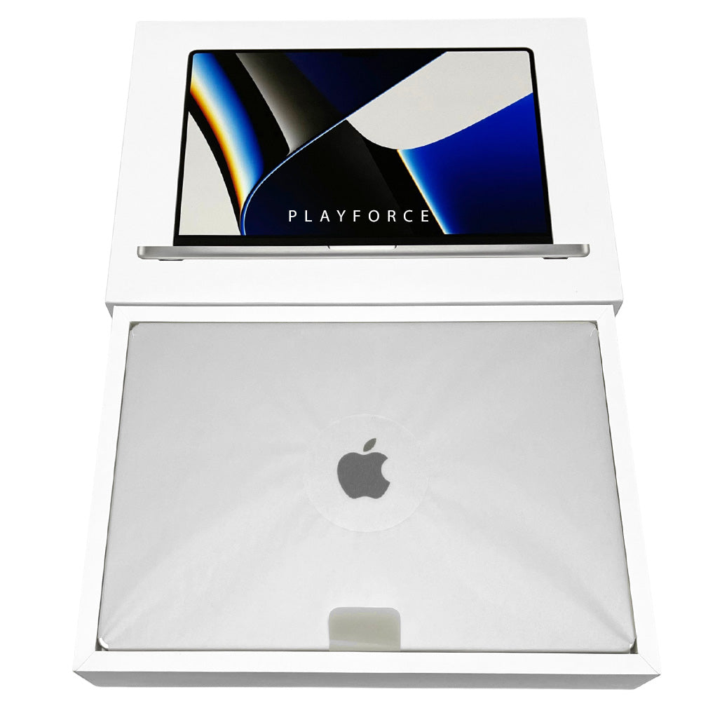 Apple MacBook Pro 16-inch Laptop with M1 Pro Chip, 16GB RAM, 512GB SSD - Silver | Powerful Performance for Creative Professionals, Video Editing & Programming