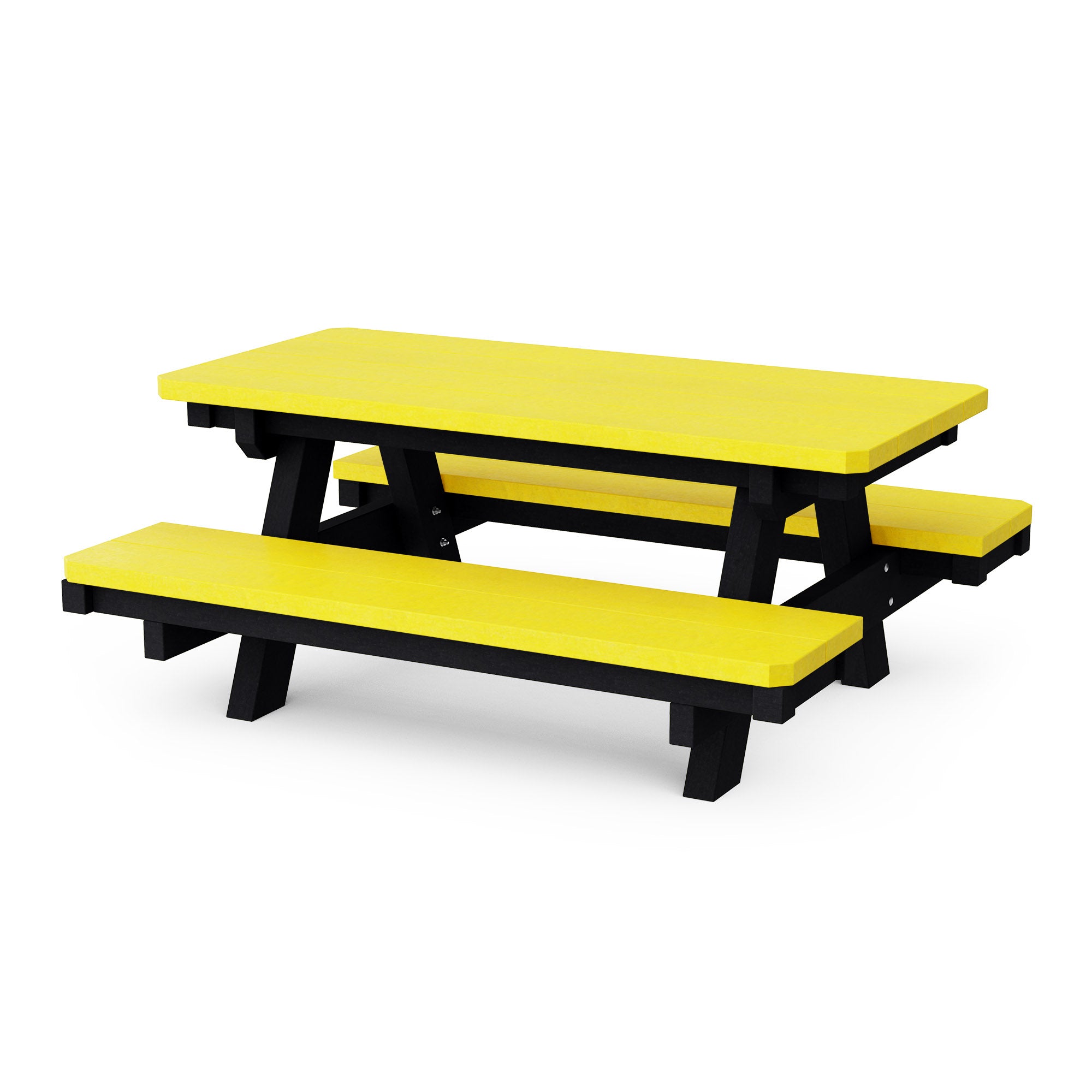 Heritage Kids Picnic Table - Durable Outdoor Wooden Table for Children's Playtime, Backyard, and Garden Activities