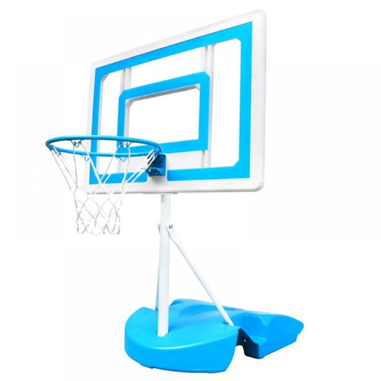 Inflatable Pool Basketball Hoop Set - Portable Water Basketball Game for Kids & Adults - Perfect for Backyard, Beach, and Pool Party Fun
