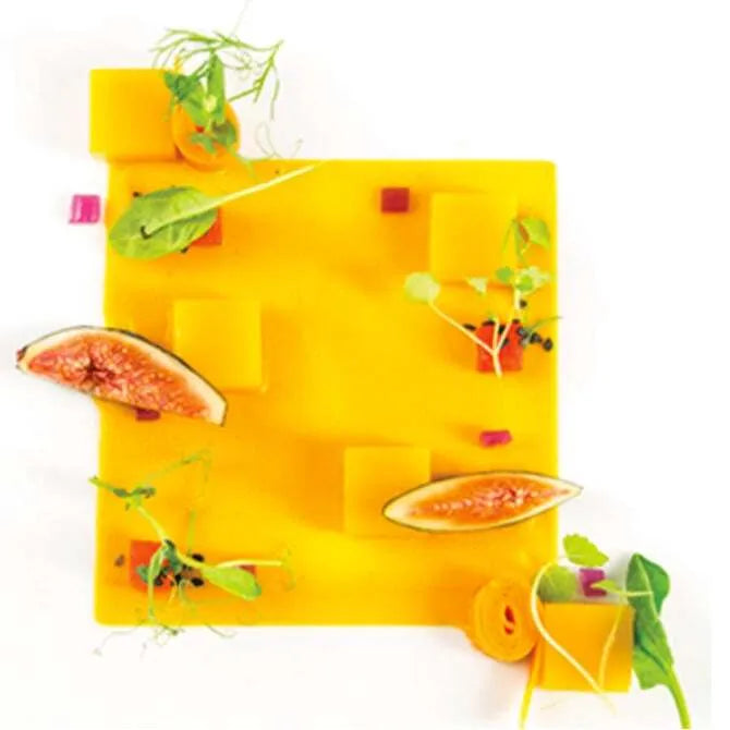 Micro Flex Square 5 Silicone Mold - 35 Different Shapes for Baking, Candy Making & DIY Crafts - Perfect for Cupcakes, Chocolates, Soaps & Resin Art Projects