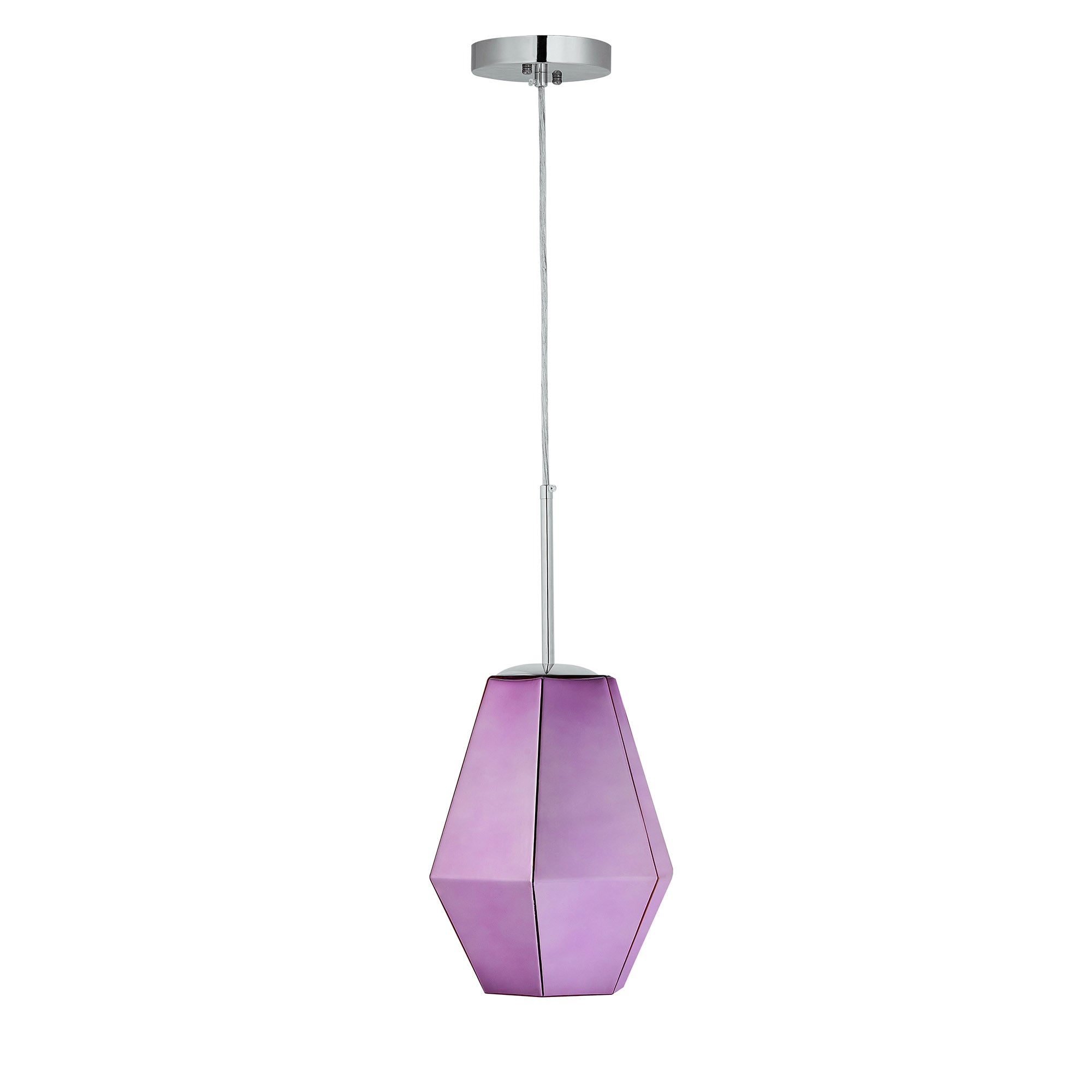 Taurus Jewel Tone Glass Pendant Light - Elegant Handmade Stained Glass Fixture for Dining Room, Kitchen Island & Bedroom Lighting Decor