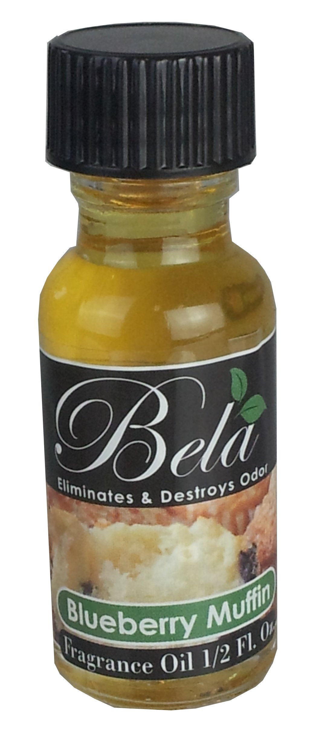 Bela OIL-02 Blueberry Muffin Scented Oil - 10ml Aromatherapy Essential Oil for Diffusers, Home Fragrance, Relaxation & Stress Relief - Perfect for Bedroom, Bathroom, Office & Spa