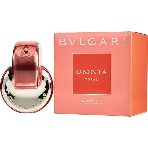 Bvlgari Omnia Coral Women's Eau De Toilette Perfume Spray - Floral Fruity Fragrance for Daytime Wear & Special Occasions