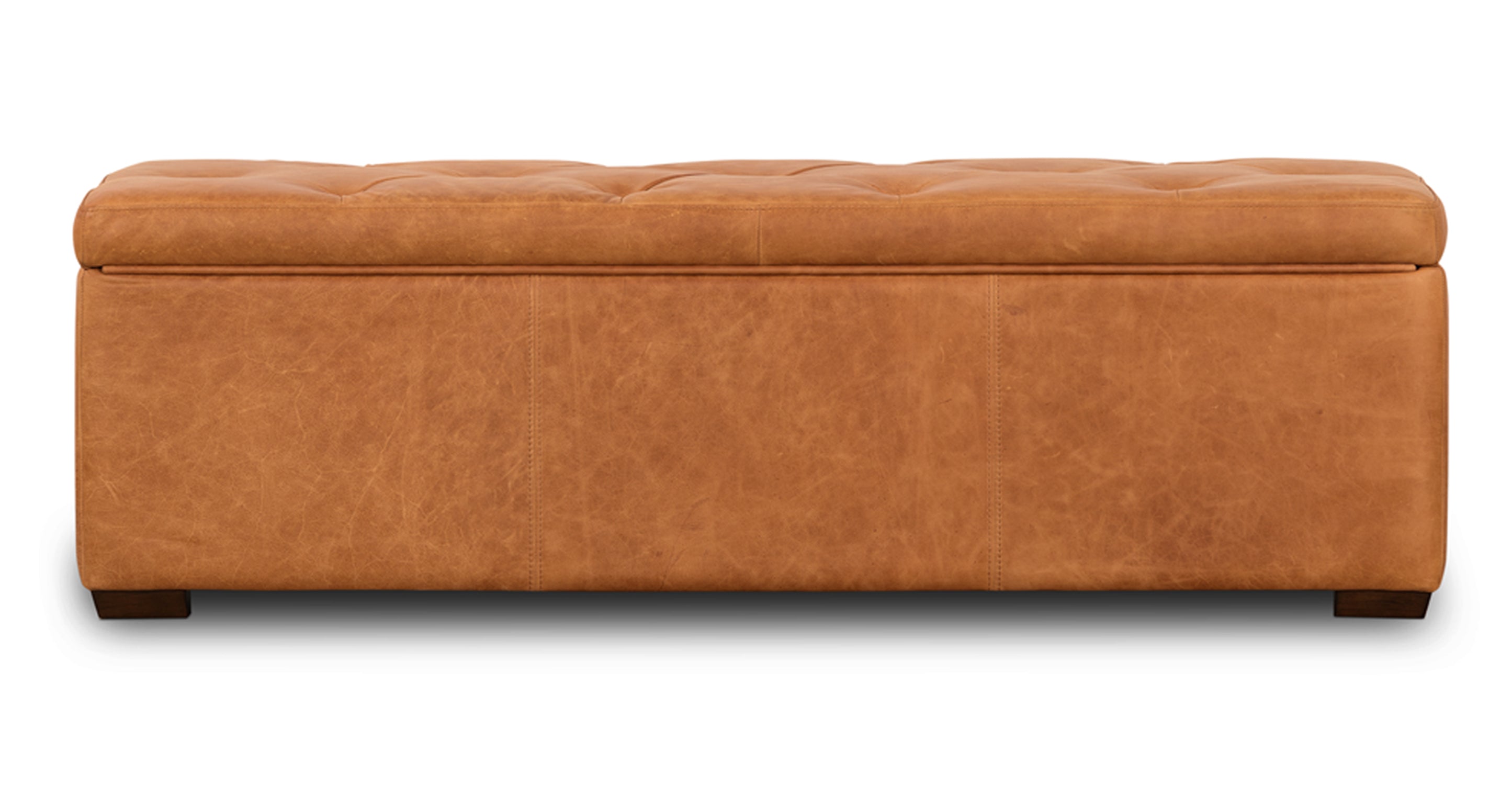 Senja Storage Ottoman Bench with Lift Top - Extra Seating & Hidden Storage for Living Room, Bedroom, Entryway - Perfect for Small Spaces & Home Organization