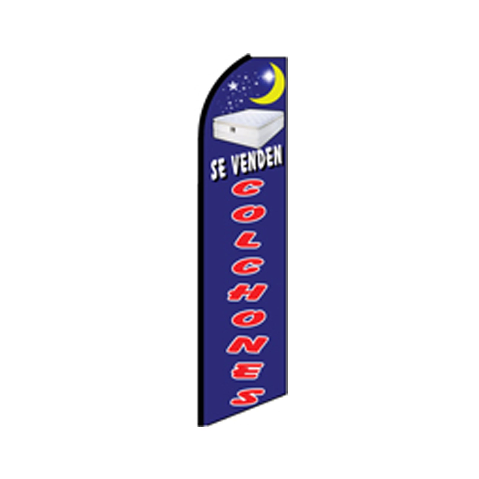 NEOPlex Swooper Feather Business Flag - Premium Outdoor Advertising Banner for Stores, Events & Promotions - Perfect for Retail Displays, Grand Openings & Sales