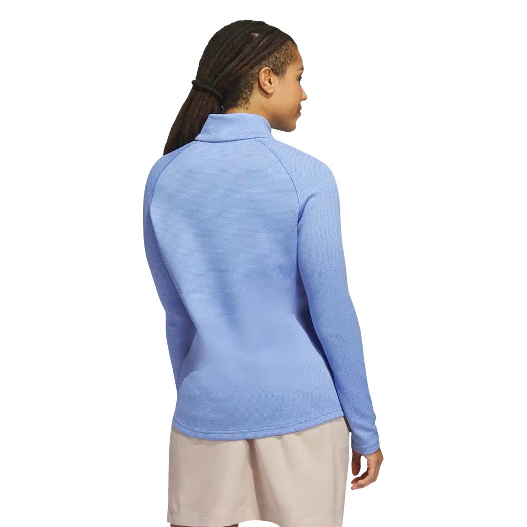 adidas Women's 1/4 Zip Golf Pullover Jacket HT1266 - Lightweight & Breathable for Golfing & Outdoor Activities