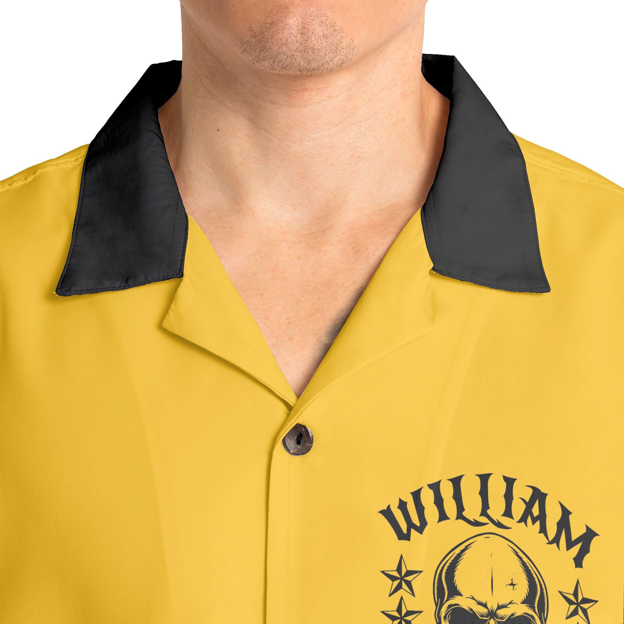 Custom Personalized Bowling Shirts with Names for Men & Women | Retro Hawaiian Style Team Bowling Shirts | Perfect for Bowling Leagues, Tournaments & Themed Parties