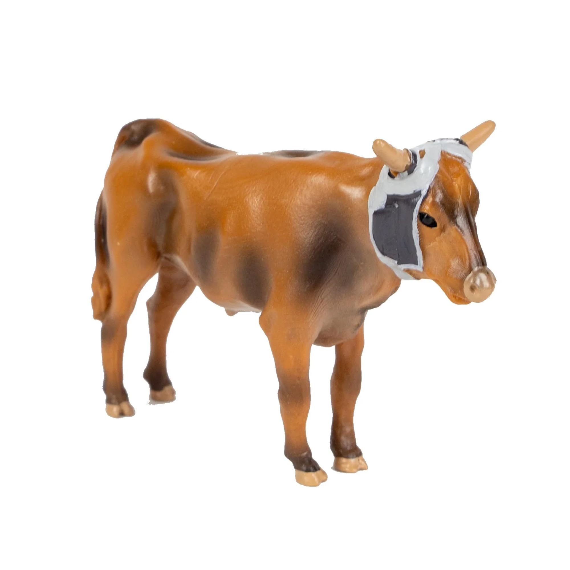 Big Country Toys - Roping Steer - 1:20 Scale Hand Painted Farm Animal Figurine - Realistic Hunting & Ranch Toy for Kids & Collectors - Perfect for Western Decor, Cowboy Play, and Farm Animal Collections