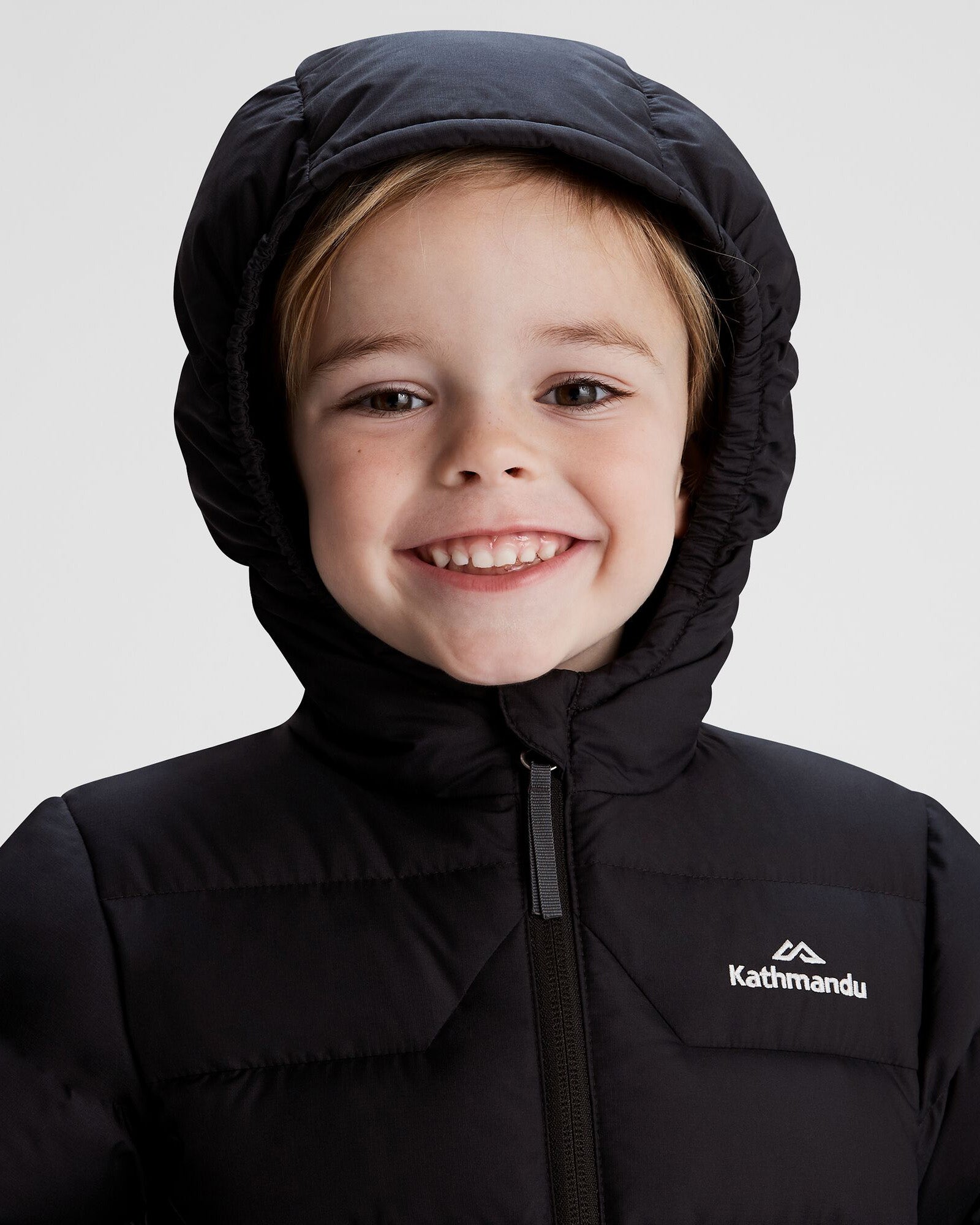 Kids' Epiq Down Jacket - Waterproof Winter Coat for Boys & Girls, Lightweight Warm Puffer Jacket with Hood (Black) - Perfect for Snow Play, Skiing & Cold Weather Outdoor Activities
