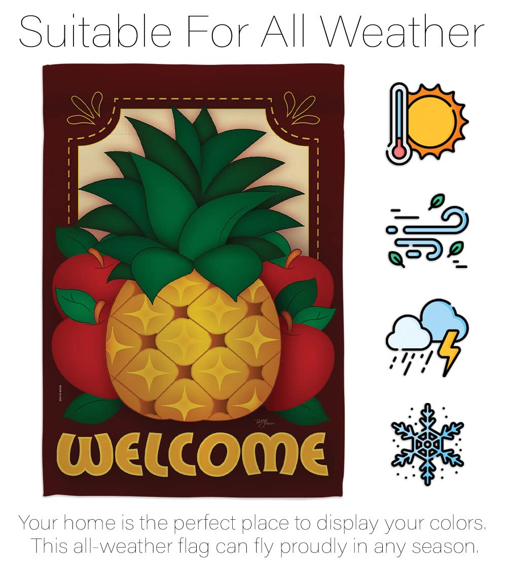 Pineapple Decorative Flags Set - 28