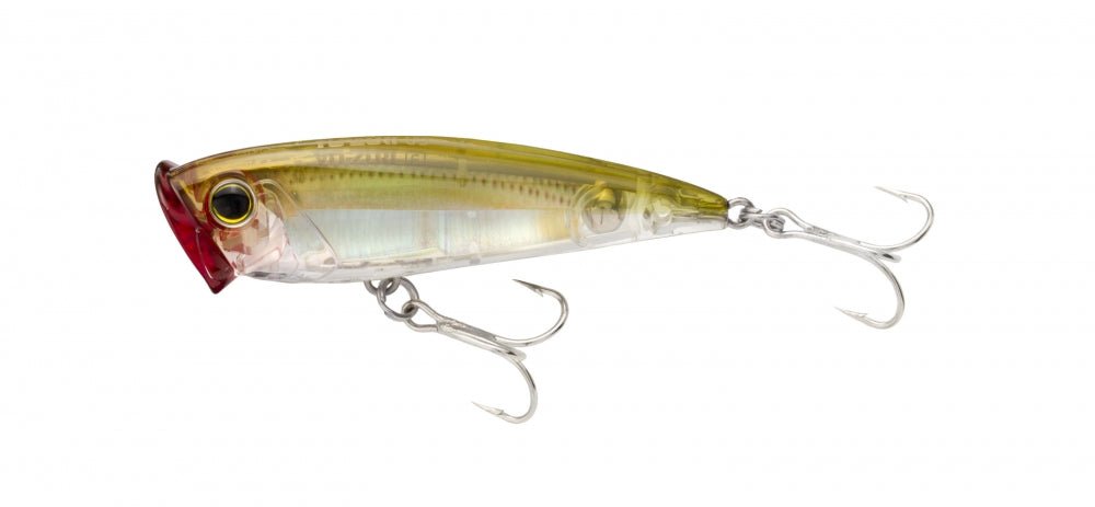 Yo-Zuri 3D Inshore Popper Fishing Lures - Topwater Saltwater Bass & Snook Lures for Inshore Fishing (Pack of 3)
